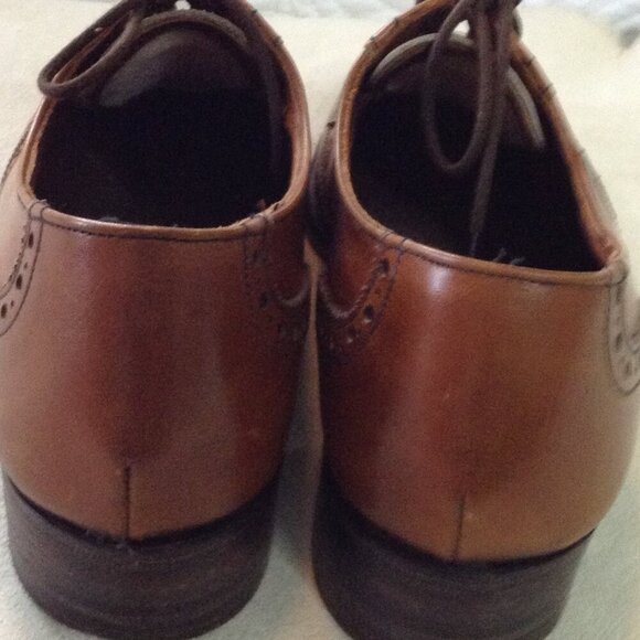 VTG Fabiola (GH Bass & Co, Collab) "Nicholas II", Young Men Leather Oxfords, "6" - Picture 2 of 6